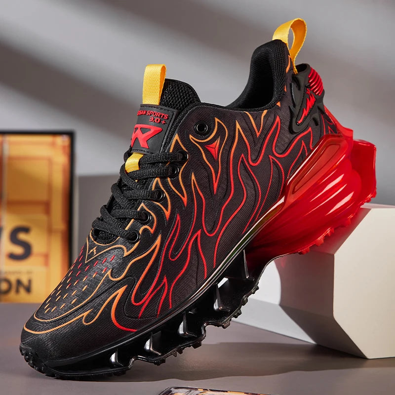 Men’s Running Sneakers Breathable Casual Trainers & Fashion Sport Shoes