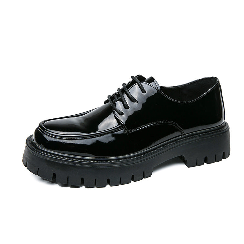 British Lace-Up Elevator Work Shoes