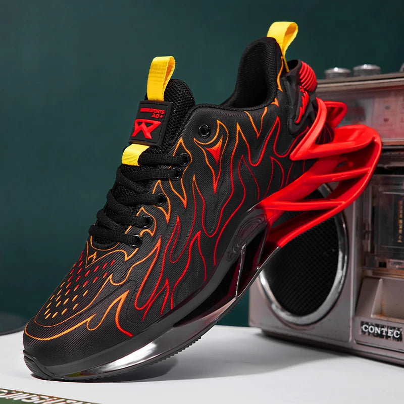 Men’s Running Sneakers Breathable Casual Trainers & Fashion Sport Shoes