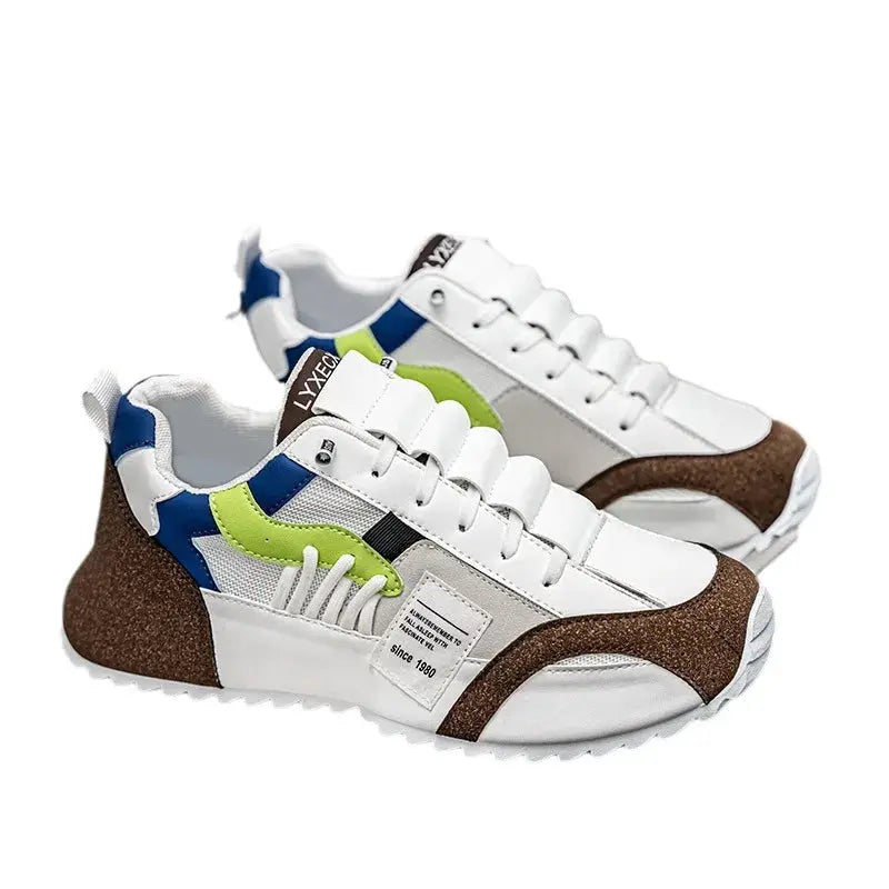 Men’s Large Size Sneakers 47 48 – Casual Lace-Up Breathable Shoes