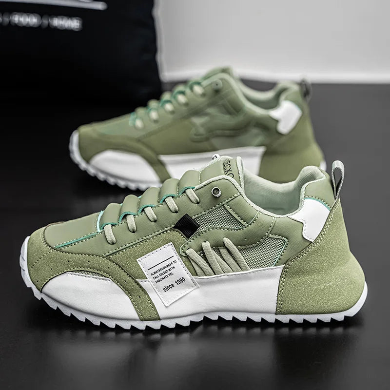 Men’s Large Size Sneakers 47 48 – Casual Lace-Up Breathable Shoes