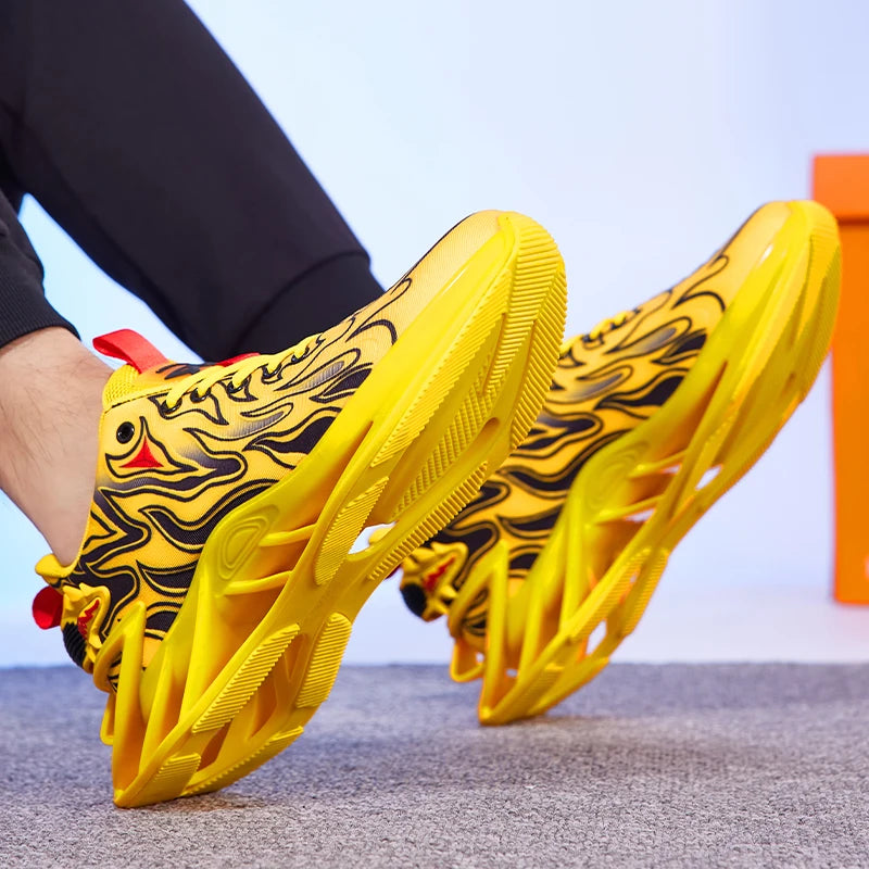 Men’s Running Sneakers Breathable Casual Trainers & Fashion Sport Shoes