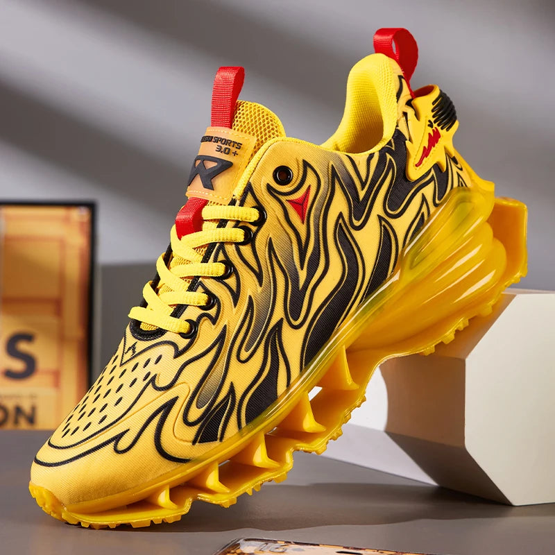 Men’s Running Sneakers Breathable Casual Trainers & Fashion Sport Shoes