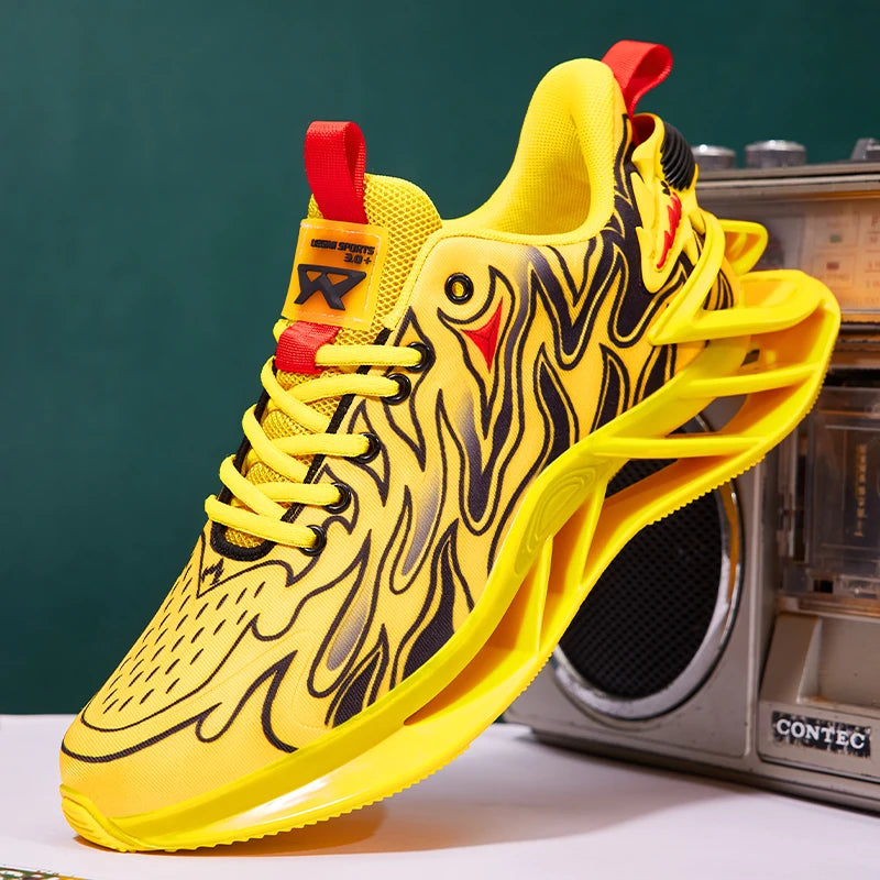 Men’s Running Sneakers Breathable Casual Trainers & Fashion Sport Shoes