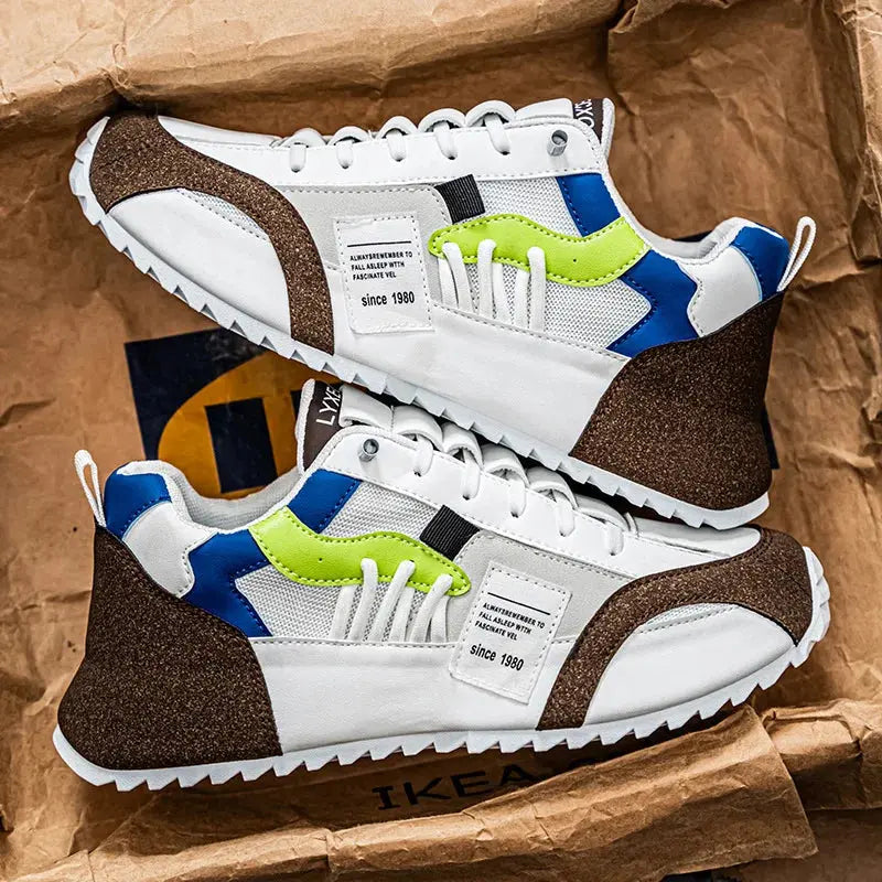 Men’s Large Size Sneakers 47 48 – Casual Lace-Up Breathable Shoes