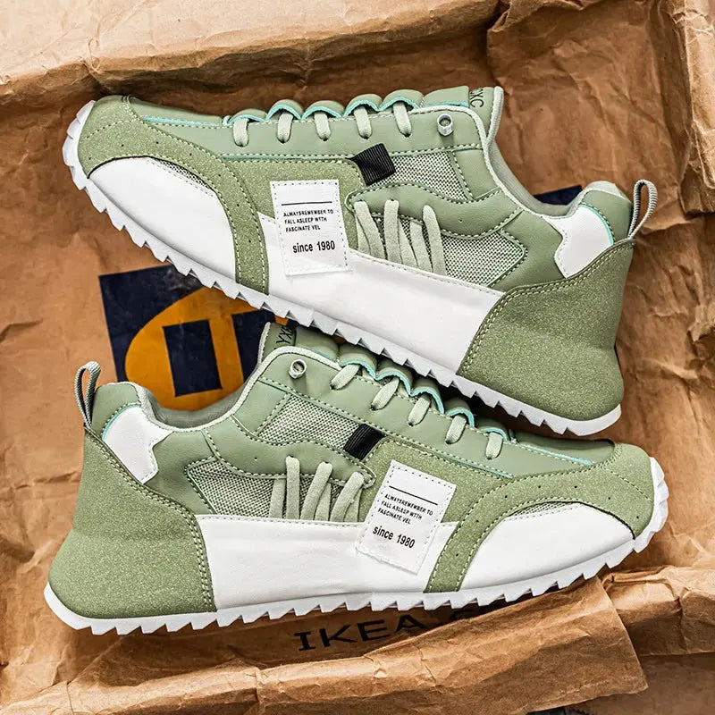 Men’s Large Size Sneakers 47 48 – Casual Lace-Up Breathable Shoes